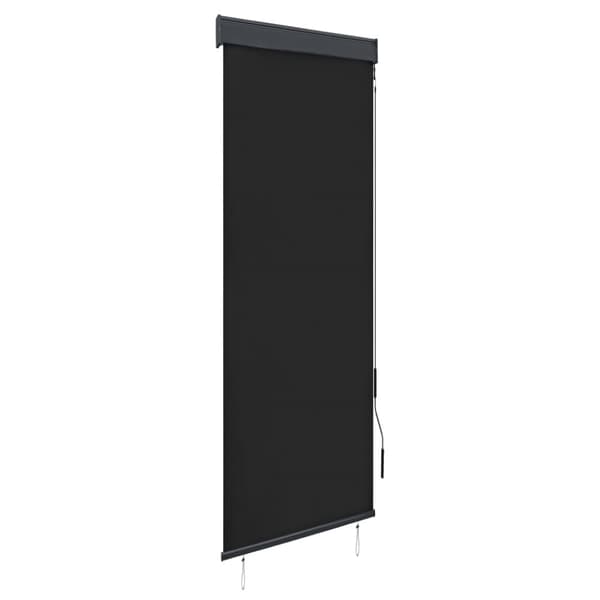 Rullgardin utomhus 60x250 cm antracit
