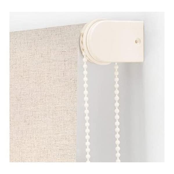 Linnetextur rullgardin – Linnegardin storlek 80 x 200 – Beige färgrullgardin | BLINDECOR