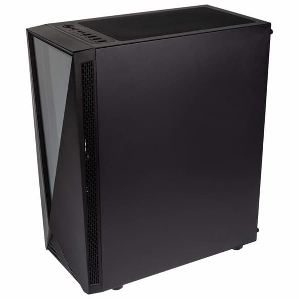 Midi-Tower - Kolink - VOID RGB - Svart fönster - Interiör - Svart färg