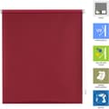 Miniatyrbild 3 av 5: BLINDDECOR | Slät ogenomskinlig rullgardin EasyFix UTAN VERKTYG 87x180 - Blindtygsmått: 84x175 - Vinröd rullgardin
