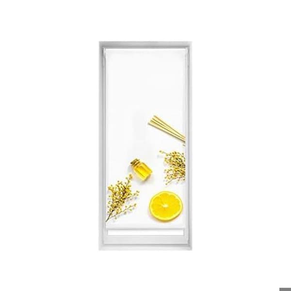 EasyFix tryckt persienn - Persienn UTAN VERKTYG Storlek 65x150 - Persienn UTAN BORR Färg Lemon | BLINDECOR