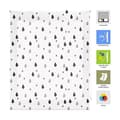 Miniatyrbild 3 av 4: Genomskinlig rullgardin med tryck - Blind Storlek 90x180 - Drop Model Blind | BLINDECOR