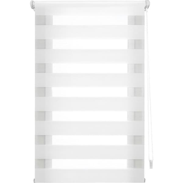 BLINDDECOR | EasyFix rullgardin UTAN VERKTYG - Mått persienn: 30x130 - Mått persienntyg: 27x125 - Vit persienn