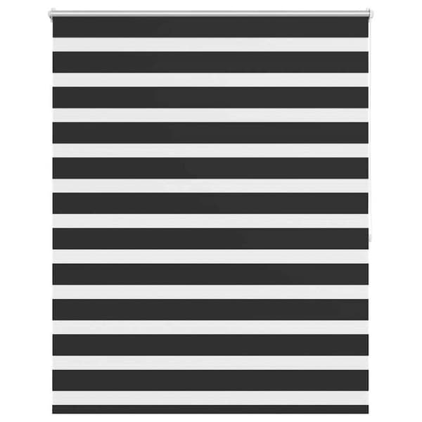 Rullgardin Zebra 120 x 175 cm svart