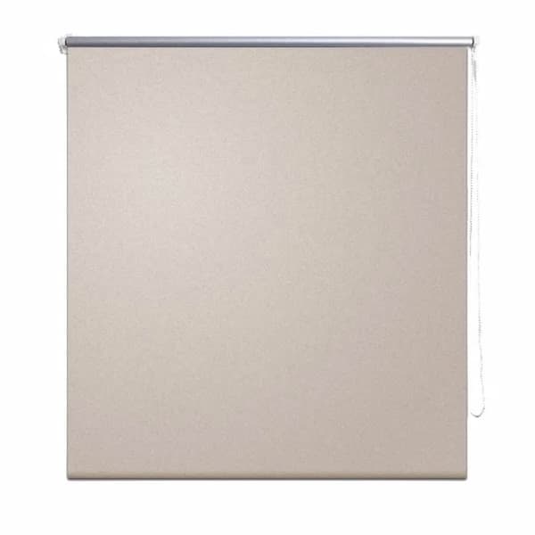 Rullgardin beige 160 x 230 cm mörkläggande