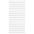 Miniatyrbild 2 av 2: Rullgardin randig vit 120 x 230 cm transparent