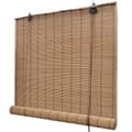 Miniatyrbild 1 av 2: Rullgardin i bambu 140 x 160 cm brun