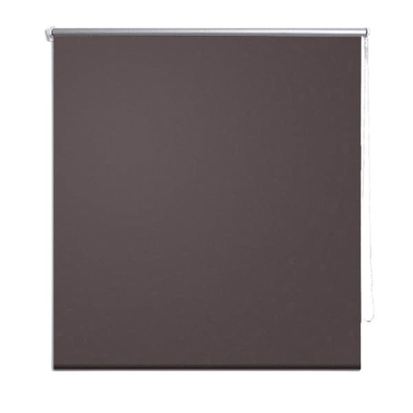 Rullgardin brun 120 x 175 cm mörkläggande