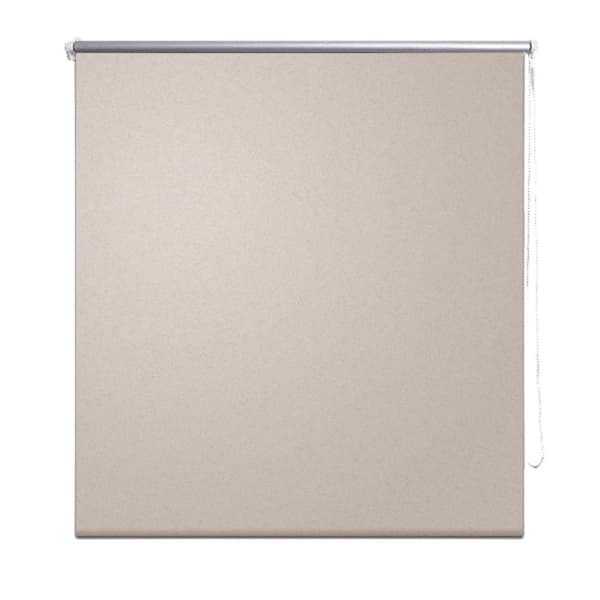 Rullgardin beige 120 x 175 cm mörkläggande