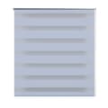 Miniatyrbild 2 av 2: Rullgardin randig vit 90 x 150 cm transparent