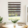 Miniatyrbild 1 av 2: Rullgardin randig brun 50 x 100 cm transparent