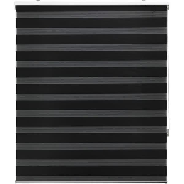 Natt- och dagrullgardin - Natt- och daggardin Storlek 115x250 - Natt- och daggardin Färg Svart | BLINDECOR