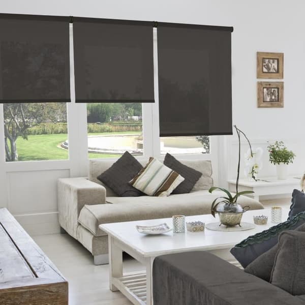 VIEWTEX Screen Rullgardin - Öppningsgrad 10% Svart 135X250cm