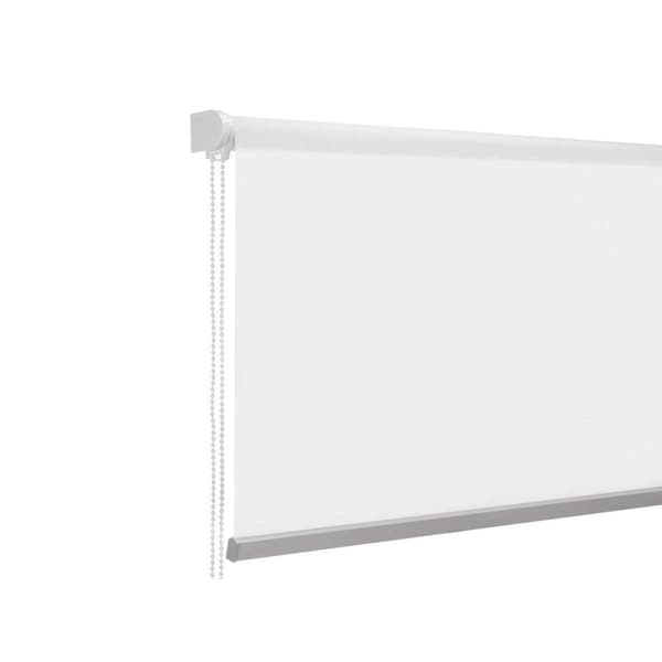 Rullpersienner 150 x 180 cm Vit Tyg Plast (6 antal)
