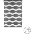 Miniatyrbild 1 av 4: BLINDDECOR | EasyFix Natt och Dag Rullgardin, UTAN VERKTYG 57X150 - Blind Tyg Mått: 54x145 - Silver Grå Persienn