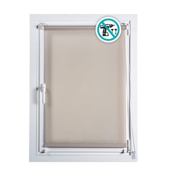 Rullaverhot Stor Planet Clip&Fix Kivi (75 x 180 cm)
