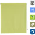 Miniatyrbild 3 av 5: BLINDDECOR | Slät ogenomskinlig rullgardin EasyFix UTAN VERKTYG 67x180 - Blindtygsmått: 64x175 - Pistaschgrön rullgardin