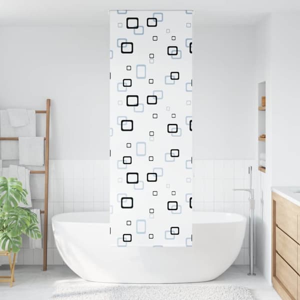 Rullgardin för dusch 60x240 cm tyg bredd 56 cm
