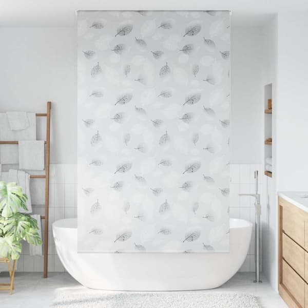 Rullgardin för dusch 130x240 cm tyg bredd 126 cm
