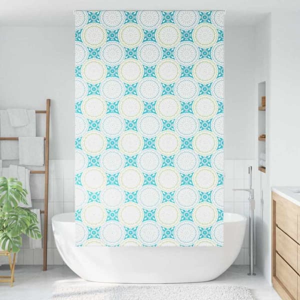 Rullgardin för dusch 120x240 cm tyg bredd 116 cm