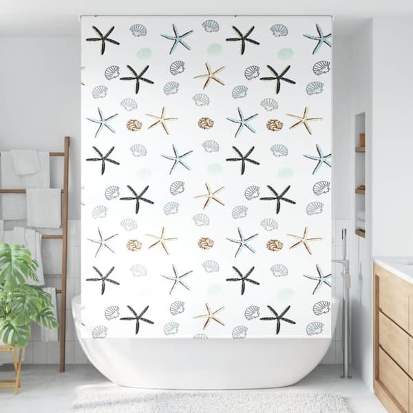 Rullgardin för dusch 150x240 cm tyg bredd 146 cm