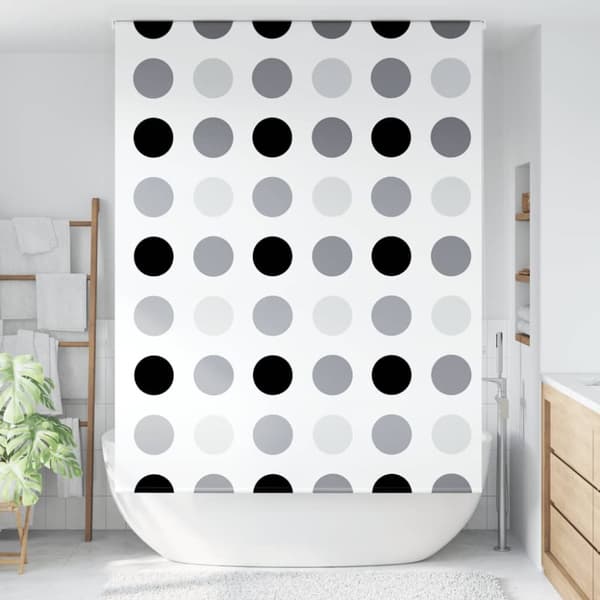 Rullgardin för dusch 150x240 cm tyg bredd 146 cm