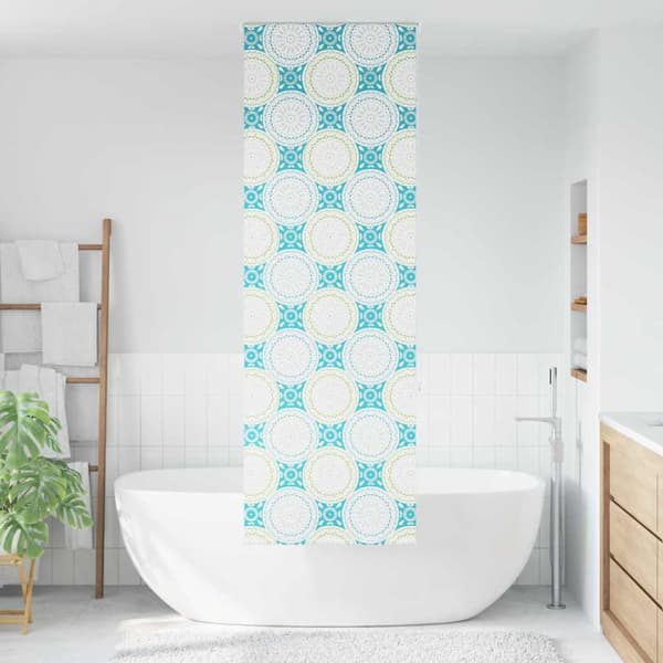 Rullgardin för dusch 60x240 cm tyg bredd 56 cm