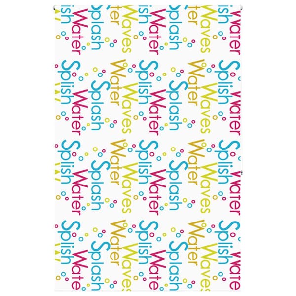 Rullgardin för dusch 160x240 cm tyg bredd 156 cm