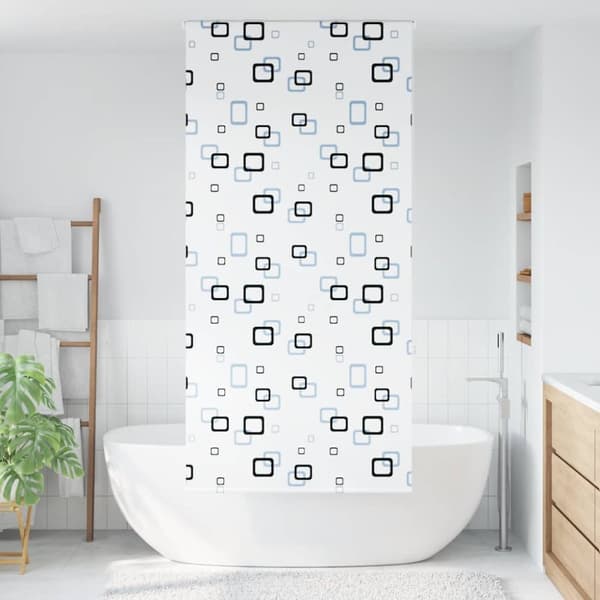 Rullgardin för dusch 110x240 cm tyg bredd 106 cm