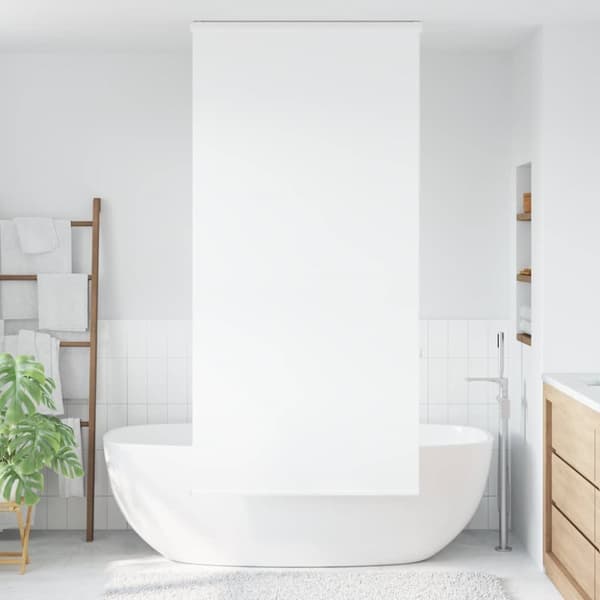 Duschrullgardin med kassett 90x240 cm tyg bredd 86 cm