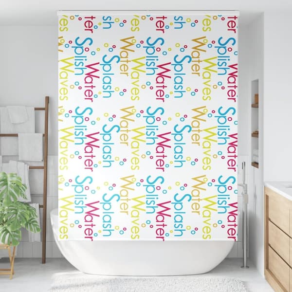 Duschrullgardin med kassett 160x240 cm tygbredd 156 cm