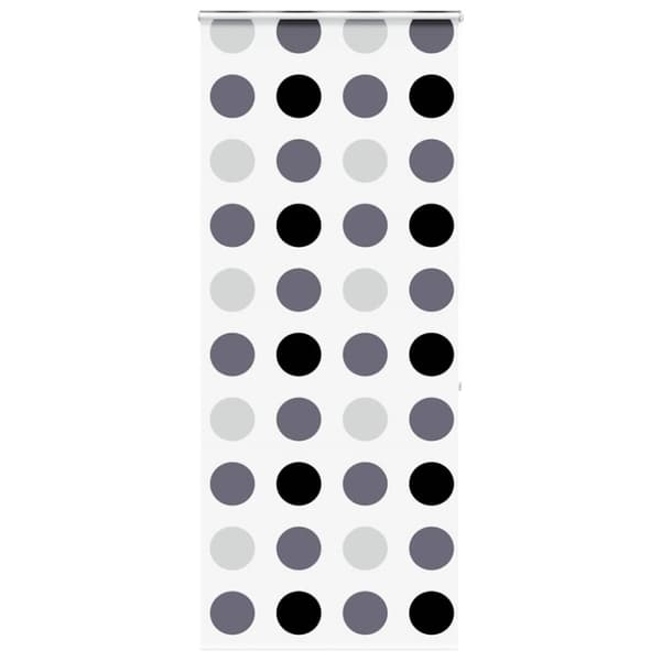Duschrullgardin med kassett 110x240 cm tyg bredd 106 cm