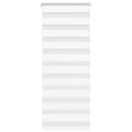 Miniatyrbild 1 av 2: Rullgardin zebra vit 55x100 cm tyg bredd 50,9 cm polyester