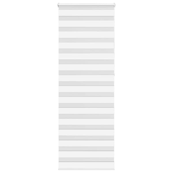 Rullgardin zebra vit 85x230 cm tyg bredd 80,9 cm polyester
