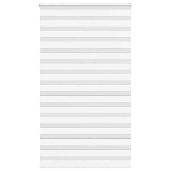 Rullgardin zebra vit 135x230 cm tyg bredd 130,9 cm polyester
