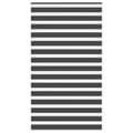 Miniatyrbild 1 av 2: Rullgardin zebra svart 125x200 cm tyg bredd 120,9 cm polyester