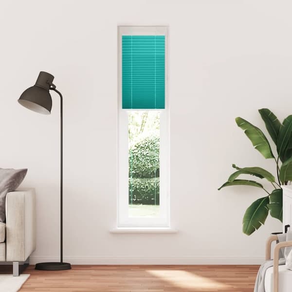 Plisserad persienn bensingrön 45x200cm tyg bredd 44,4cm