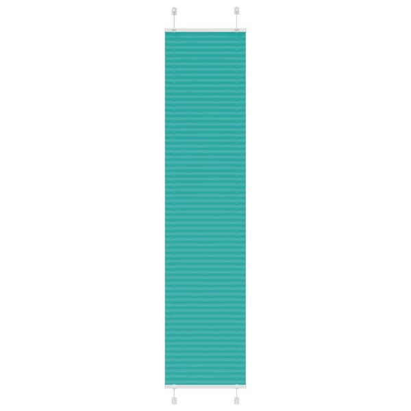 Plisserad persienn bensingrön 45x200cm tyg bredd 44,4cm