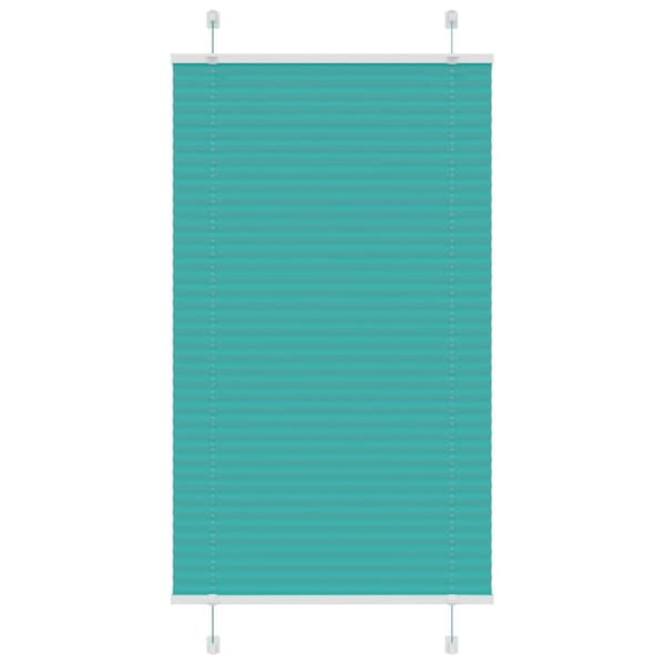 Plisserad persienn bensingrön 80x150 cm tyg bredd 79,4 cm