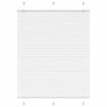 Miniatyrbild 1 av 2: Plisserad persienn vit 105x100 cm tyg bredd 104,4cm polyester