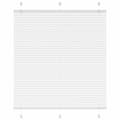 Miniatyrbild 1 av 2: Plisserad persienn vit 115x100 cm tyg bredd 114,4cm polyester
