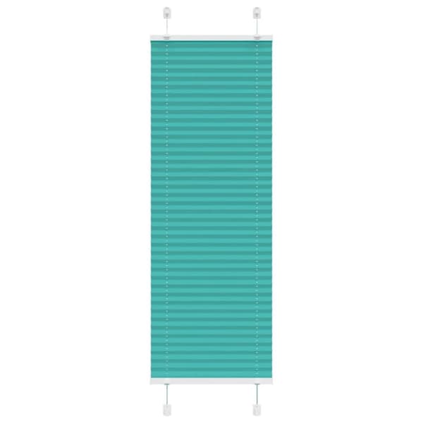 Plisserad persienn bensingrön 45x150cm tyg bredd 44,4cm