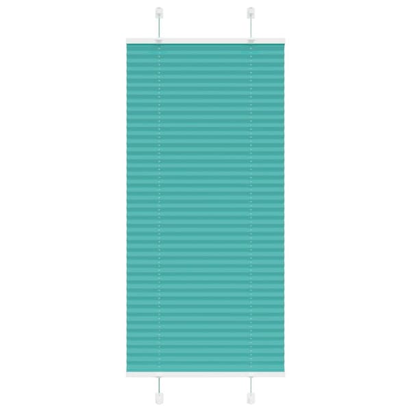 Plisserad persienn bensingrön 65x150cm tyg bredd 64,4cm
