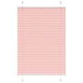 Miniatyrbild 1 av 2: Plisserad persienn rosa 95x150 cm tyg bredd 94,4 cm polyester