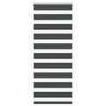 Miniatyrbild 1 av 2: Rullgardin zebra svart 65x100 cm tyg bredd 60,9 cm polyester