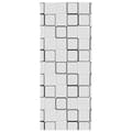 Miniatyrbild 2 av 2: Rullgardin för dusch 110x240 cm tyg bredd 106 cm