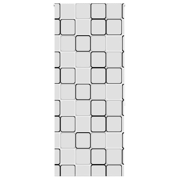 Rullgardin för dusch 110x240 cm tyg bredd 106 cm