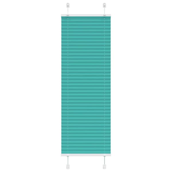 Plisserad persienn bensingrön 50x150cm tyg bredd 49,4cm