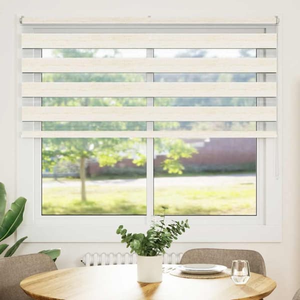 Rullgardin zebra 160x100 cm tyg bredd 155,9 cm polyester