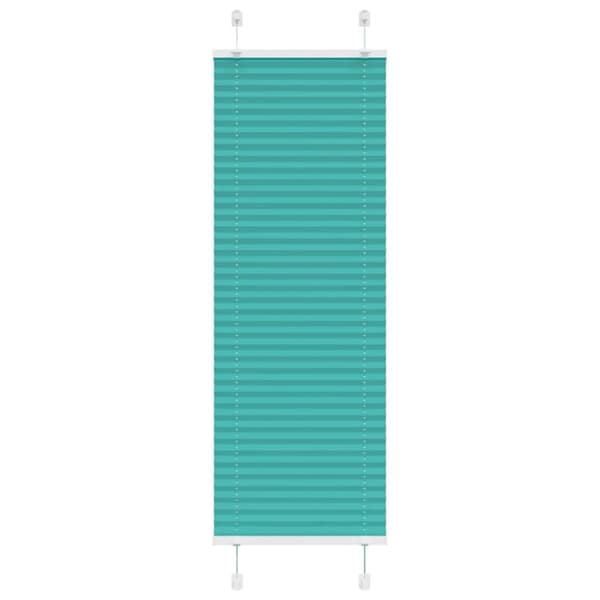 Plisserad persienn bensingrön 50x100cm tyg bredd 49,4cm